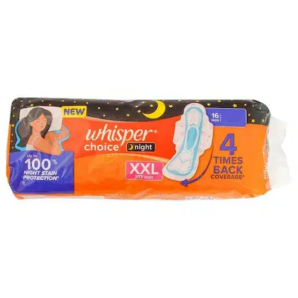 WHISPER CHOICE NIGHT XXL 6