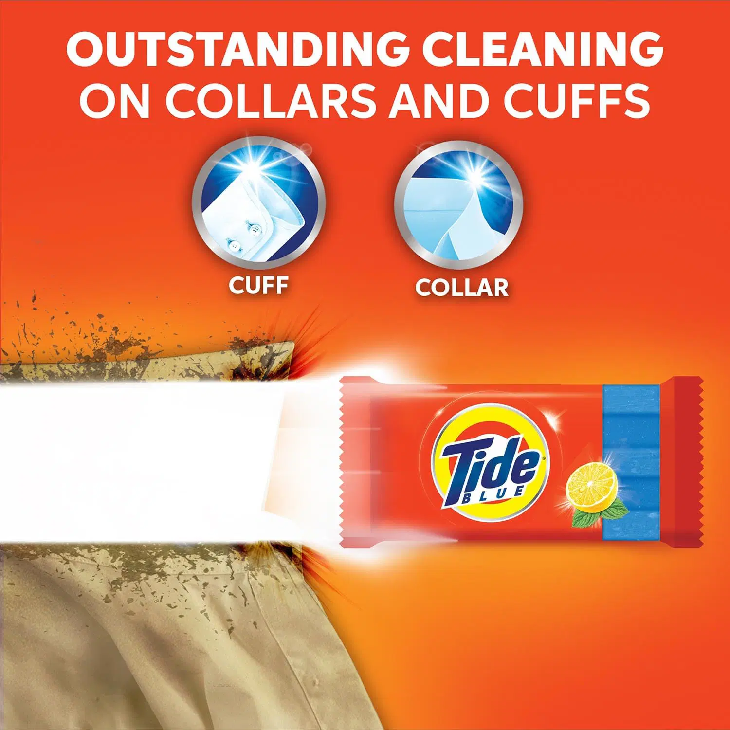 Tide Blue Detergent Bar Soap