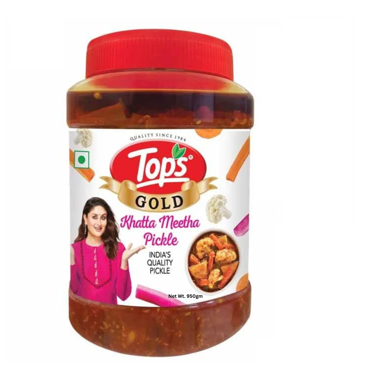 TOPS Gold Pickle Khatta Meetha