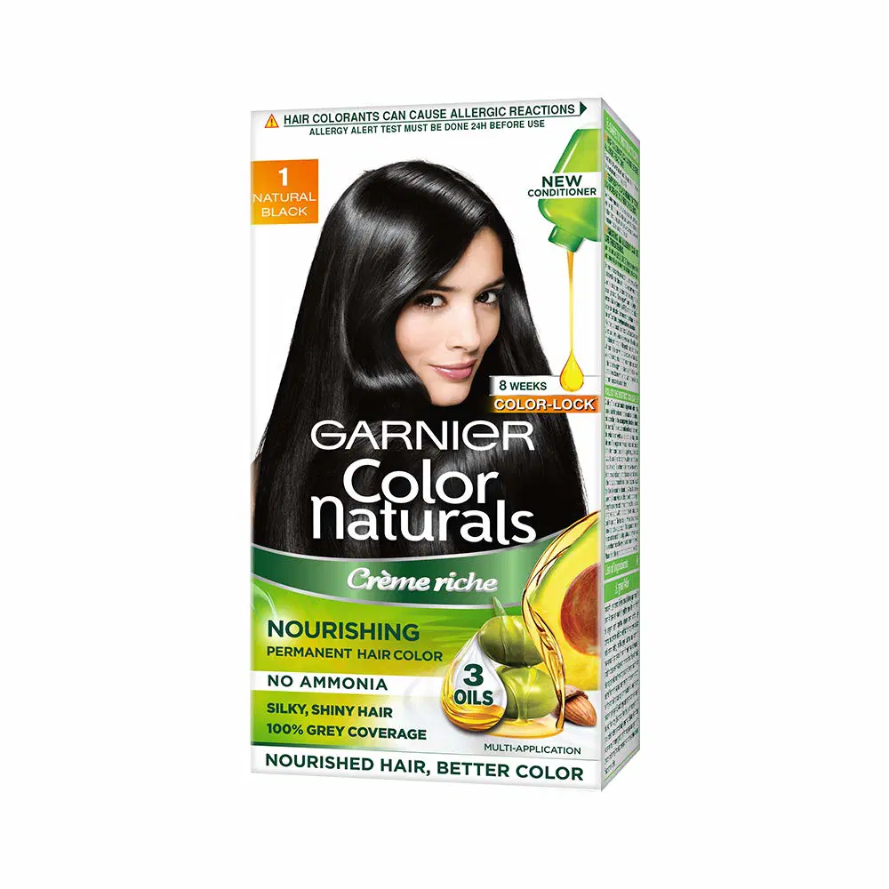 Garnier Color Naturals, Shade 1, Natural Black 35 ml + 30 gm