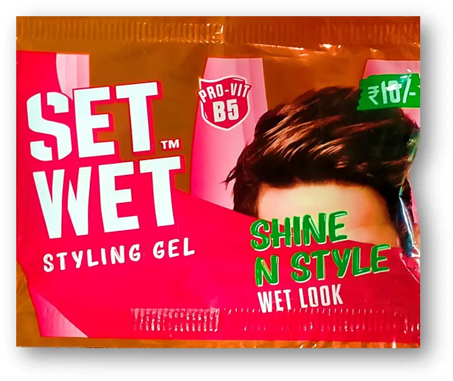 Set Wet Styling Gel Pro -Vit B5 Shine N Style Wet Look