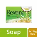 Rexona Coconut and Olive Oil Soap 150 gm – image 1
