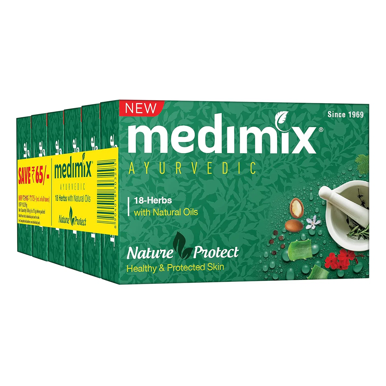Medimix Ayurvedic Classic 18 Herbs Bathing Soap