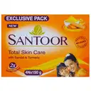Santoor Sandal Soap 100 g – image 1