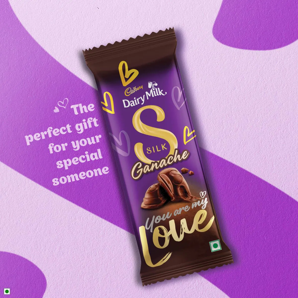 Cadbury Dairy Milk Silk Ganache Chocolate bar
