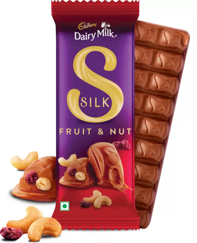 Cadbury Dairy Milk Silk Fruit and Nut Valentine's Gift Pack Chocolate Bars 
