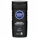 Nivea Men Deep Impact Cleansing 3 In 1 Shower Ge – image 1