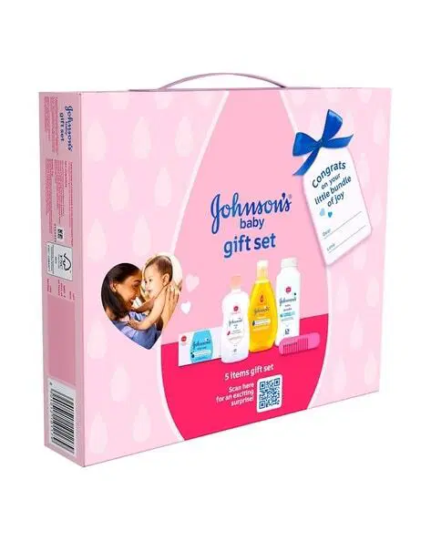 JOHNSON'S BABY Pack of 5 Gift Box