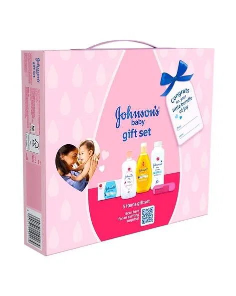 JOHNSON'S BABY Pack of 5 Gift Box