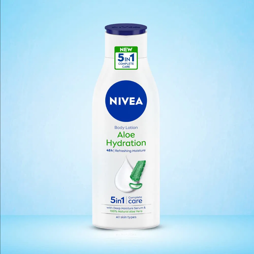 NIVEA Body Lotion, Aloe Hydration