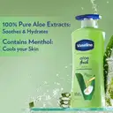Vaseline Intensive Care Aloe Fresh Hydrating Body Lotion – image 4