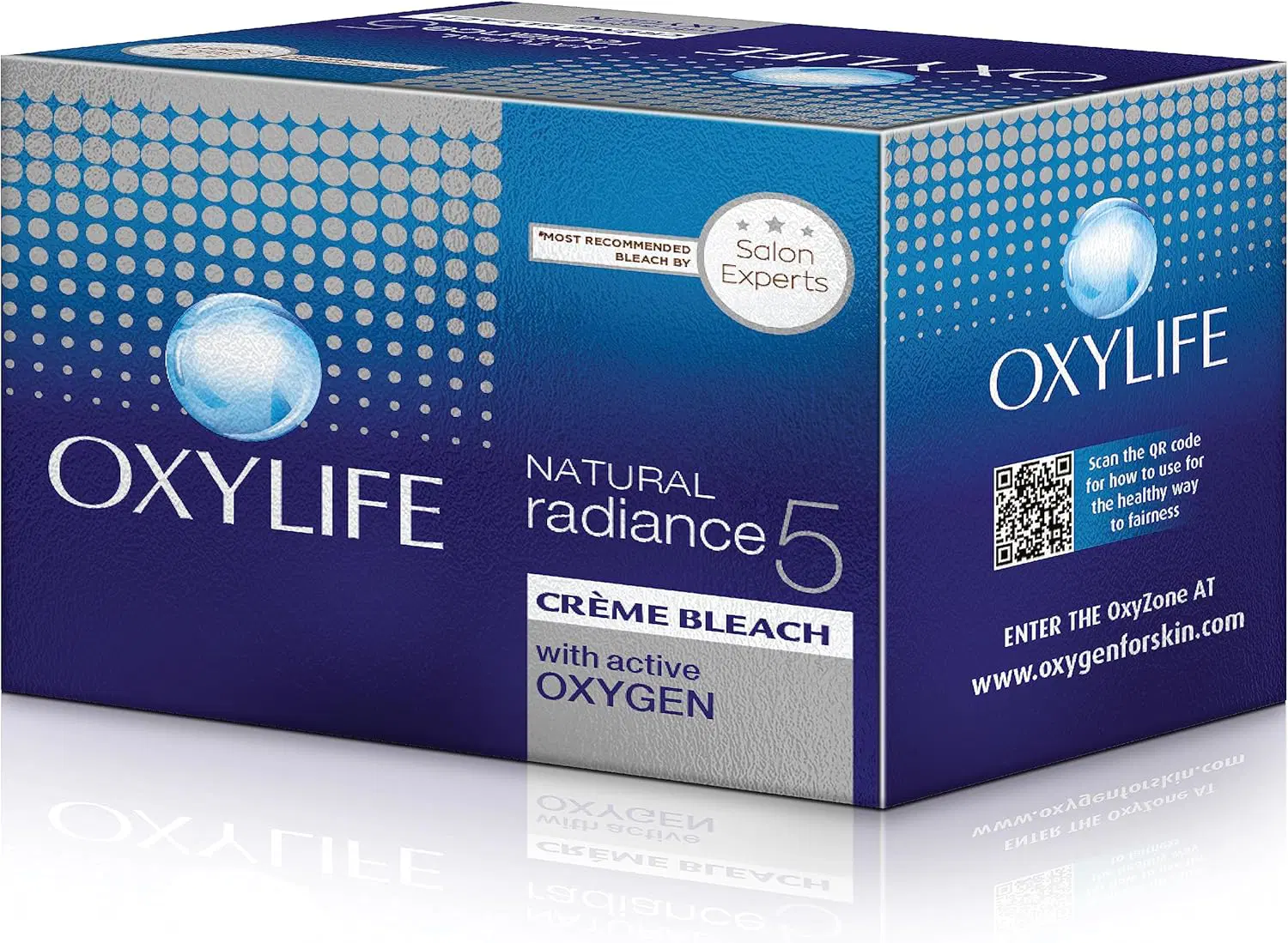 Oxylife Natural Radiance 5 Creme Bleach- With Active Oxygen