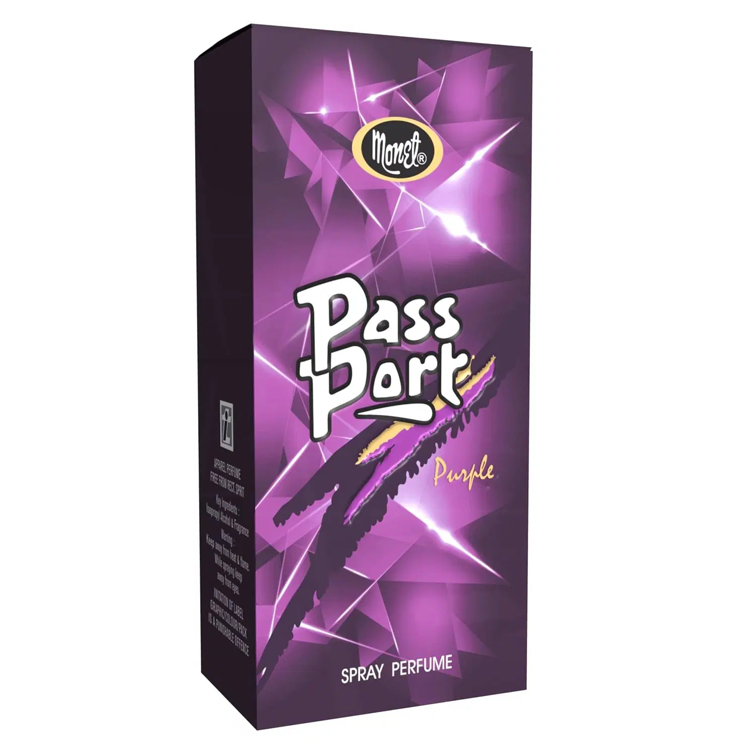 Monet Passport Spray Perfume (Purple)