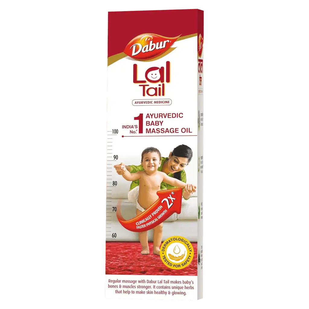 Dabur Lal Tail - Ayurvedic Baby Oil 