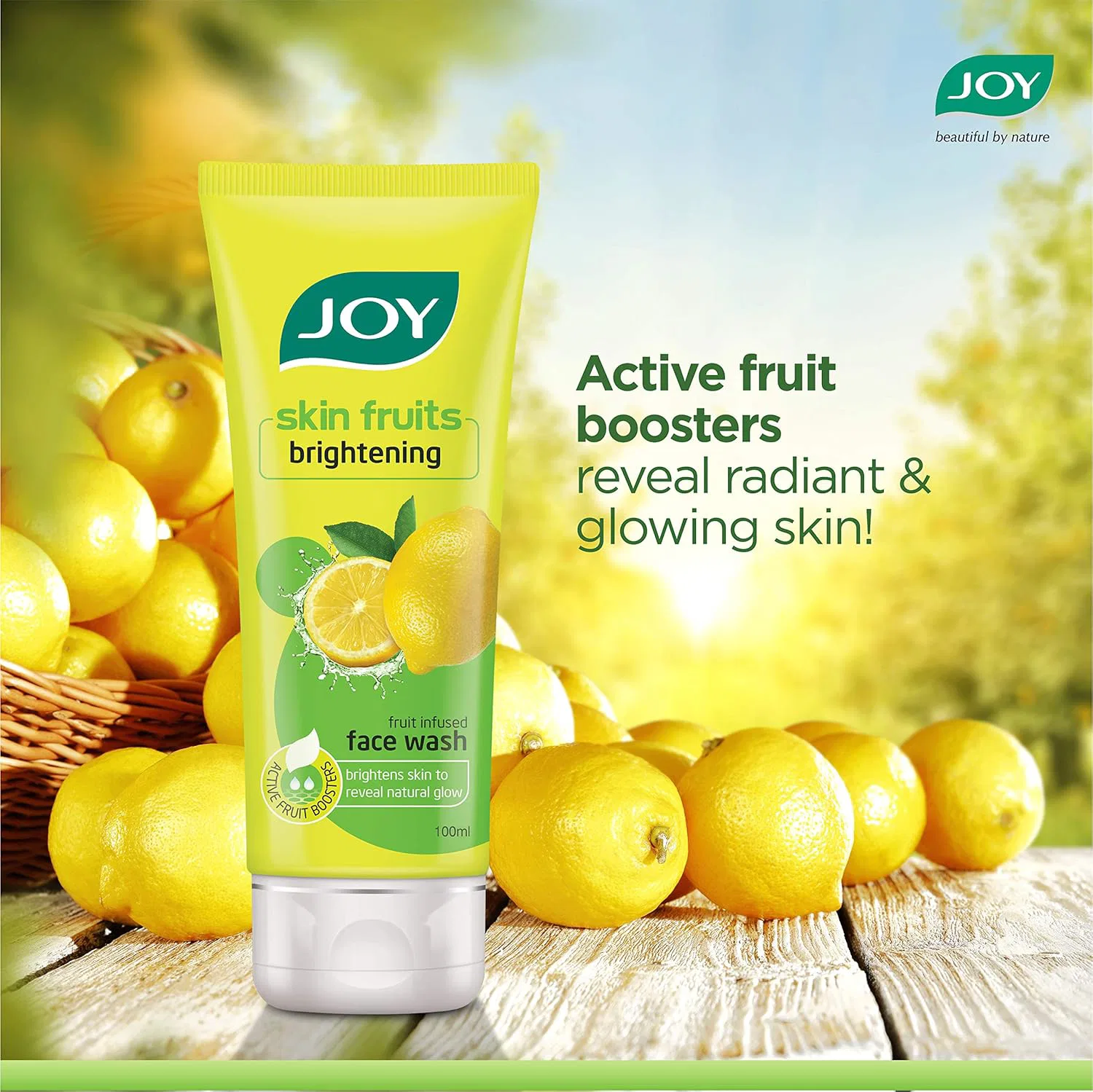 Joy Skin Fruits Lemon Brightening Face Wash