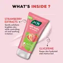 Joy Skin Fruits Infused Strawberry Oil Removal face Wash – image 1