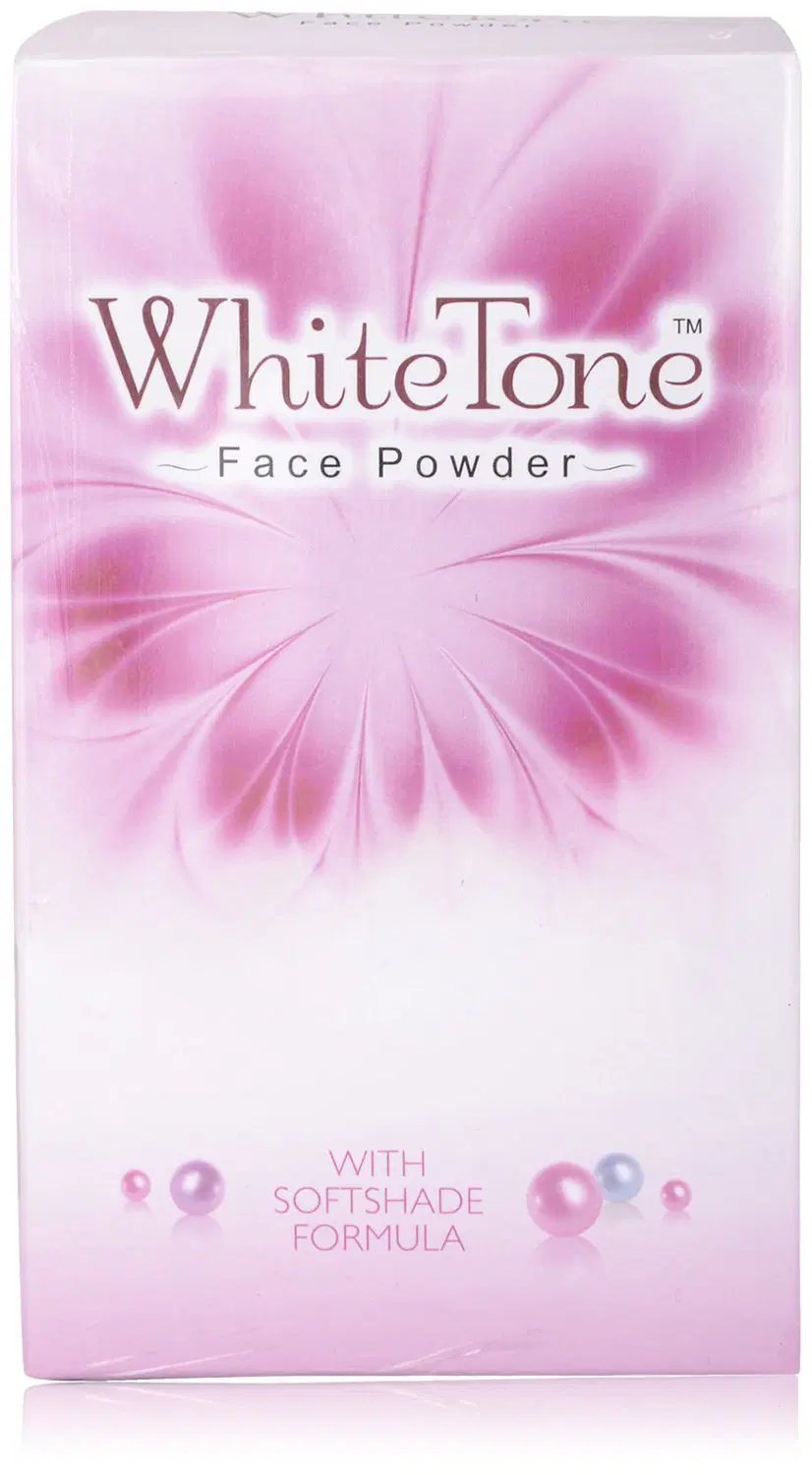 White Tone Talcum Powder - Talc Face 