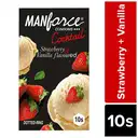 manforce strawberry vanilla dotted ring cocktail 10n – image 1
