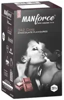 MANFORCE Chocolate Flavor Condom 10N – image 1