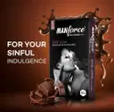 MANFORCE Chocolate Flavor Condom 10N – image 2