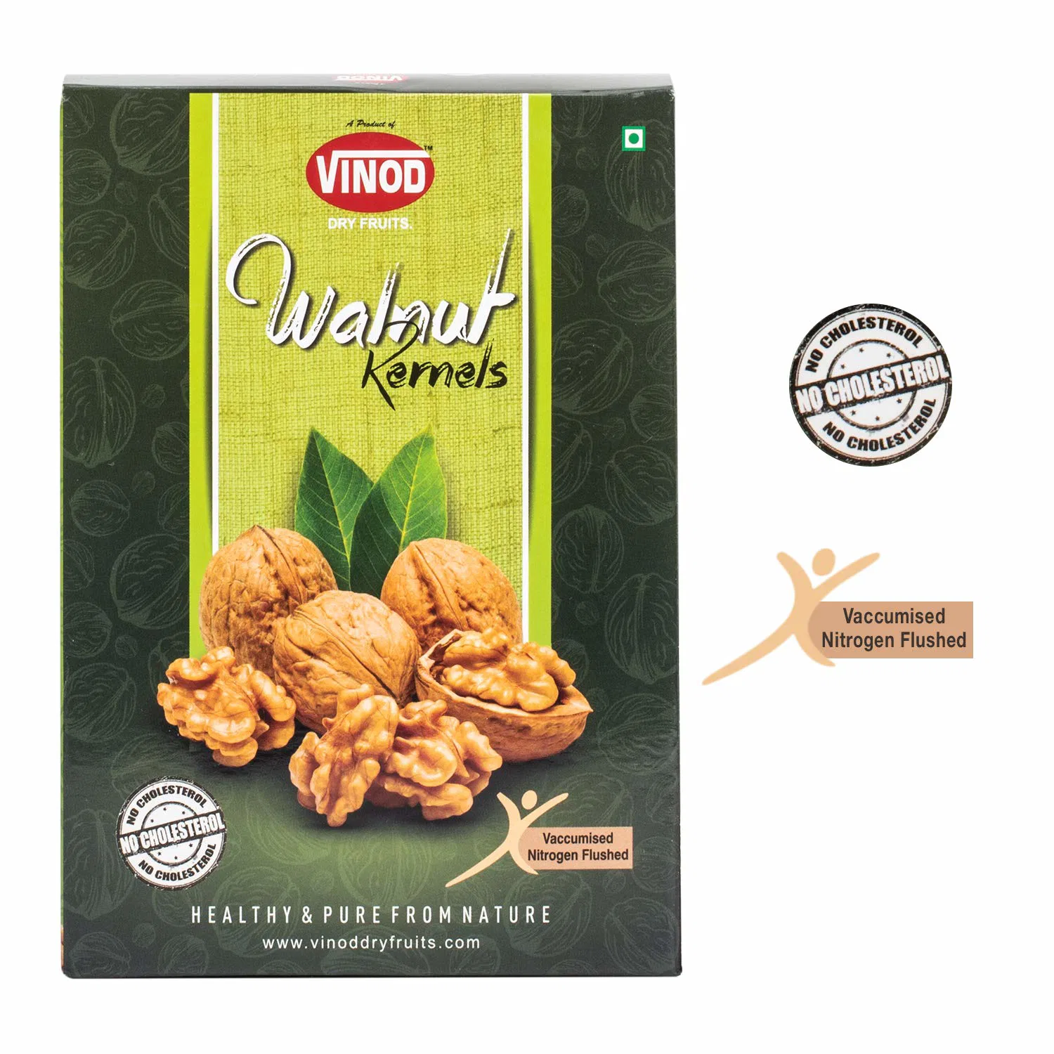 Vinod Dry Fruits - 100% Natural & Premium Kernel Walnuts 