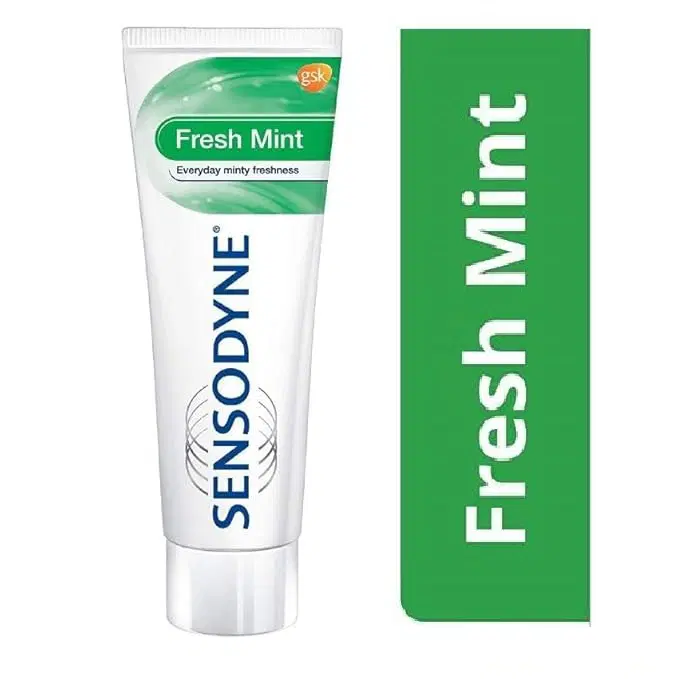 Sensodyne toothpaste fresh mint