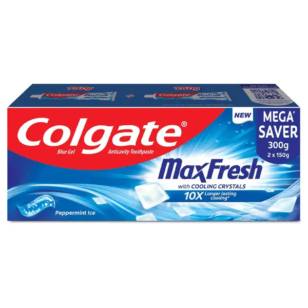Colgate max fresh peppermint ice tooth paste