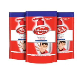 Lifebuoy Handwash Refill 185ml (Pack of 3)

