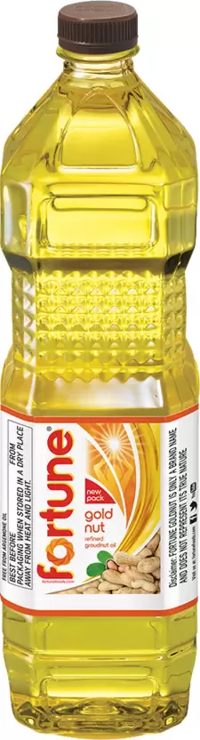 FORTUNE Refined Groundnut Oil Plastic Bottle 