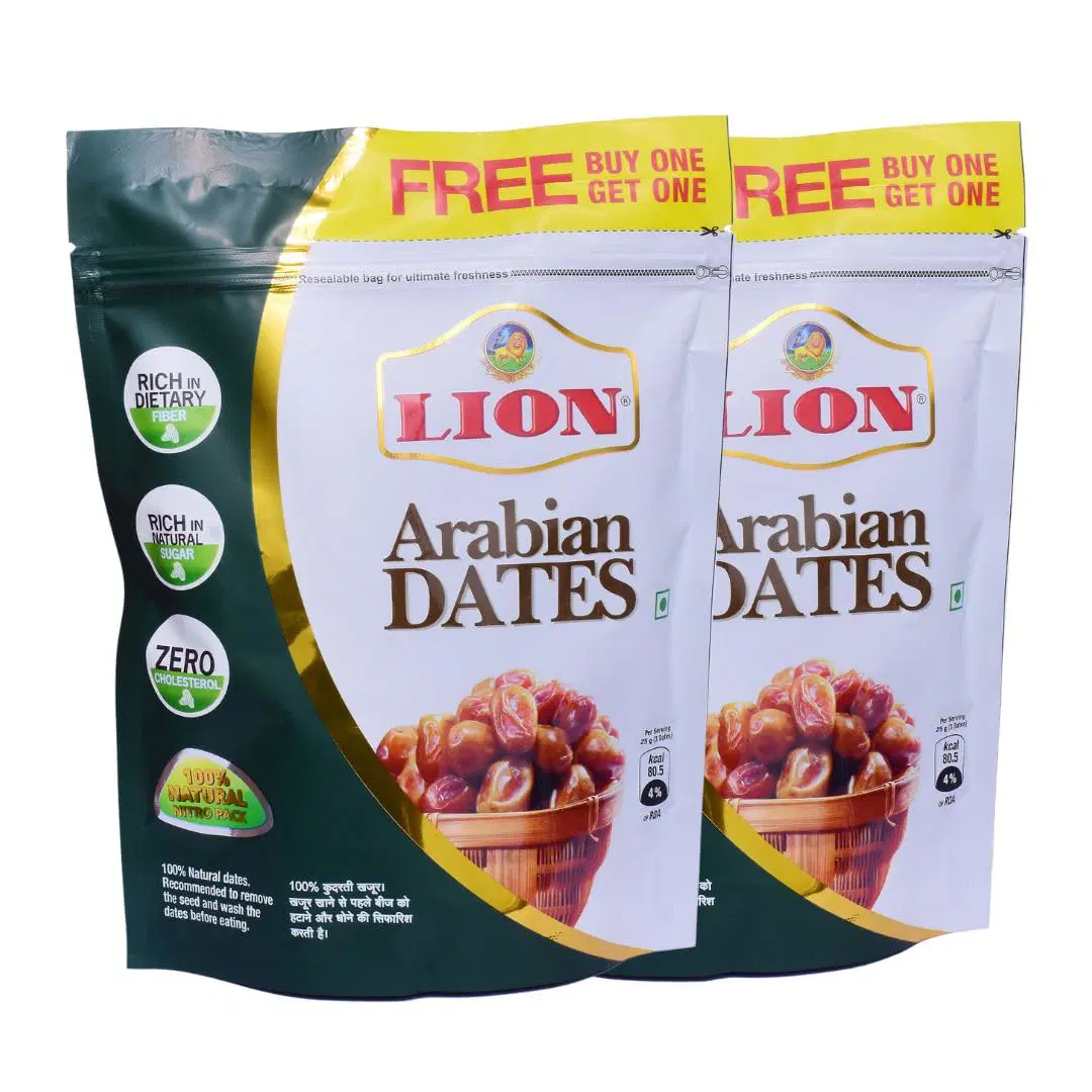 Lion Dates Arabian Dried Seeded Dates