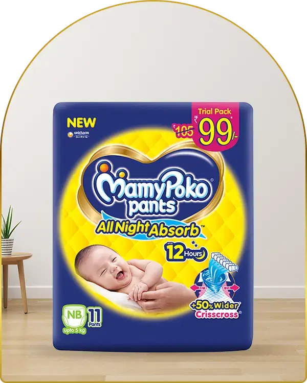 MamyPoko Pants NB New Born UPTO 5Kg 11 Pants