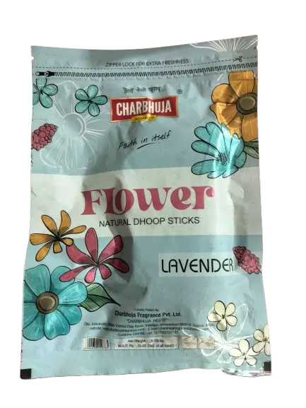 CHARBHUJA Flower Natural Dhoop Stick Lavender