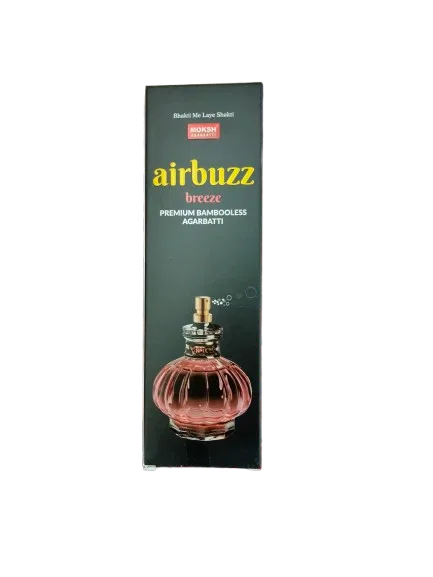 Moksh Agarbatti airbuzz Premium Bamboo Less Incense Sticks