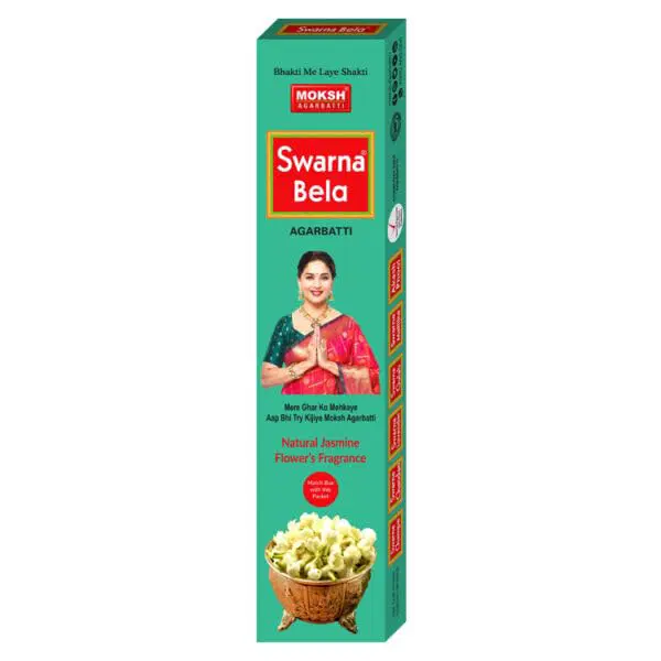 Moksh Agarbatti Swarna Bela Insence Sticks (Agarbatti)