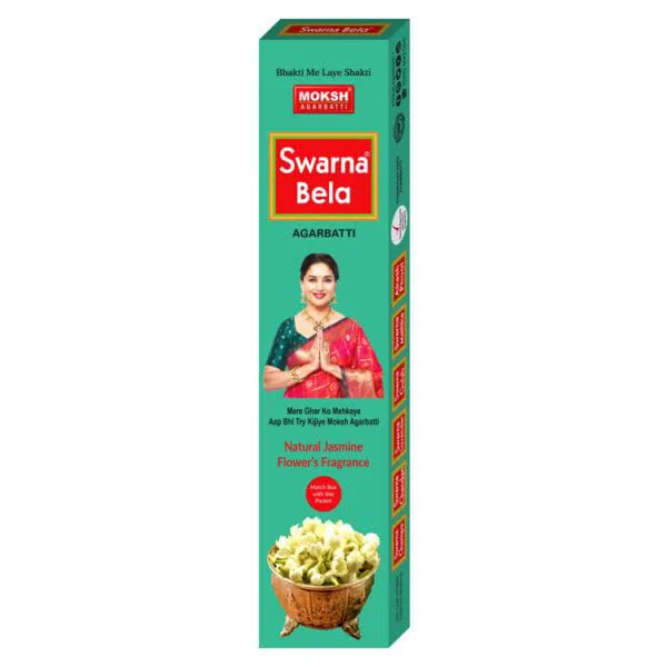 Moksh Agarbatti Swarna Bela Insence Sticks (Agarbatti)