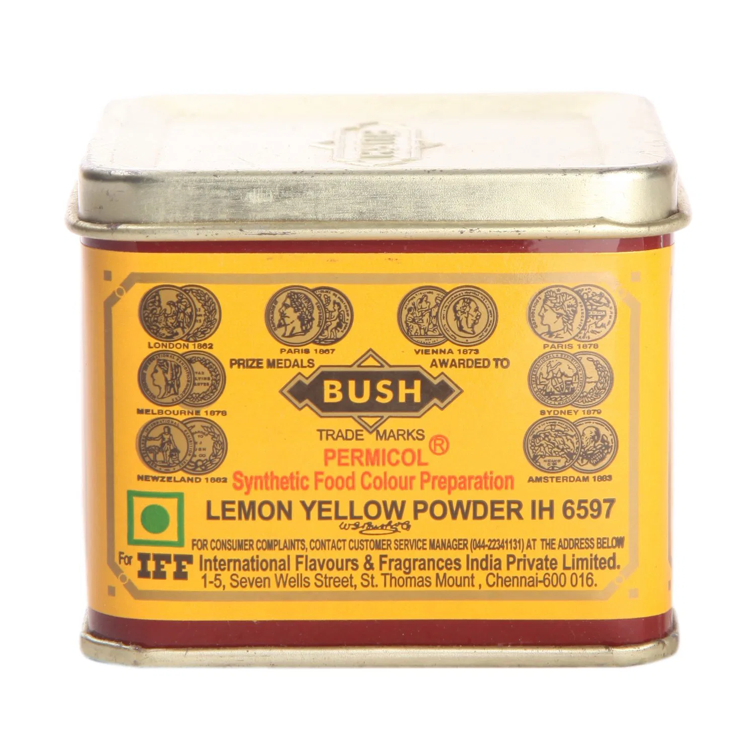 Bush Food Color - Lemon Yellow Powder