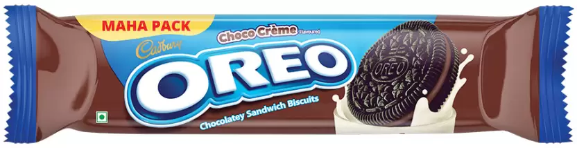 Cadbury Oreo Pokemon Chocolate Flavour Cream Sandwich Biscuit 