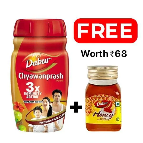 Dabur Chyawanprash 950g+ FREE Honey 100g