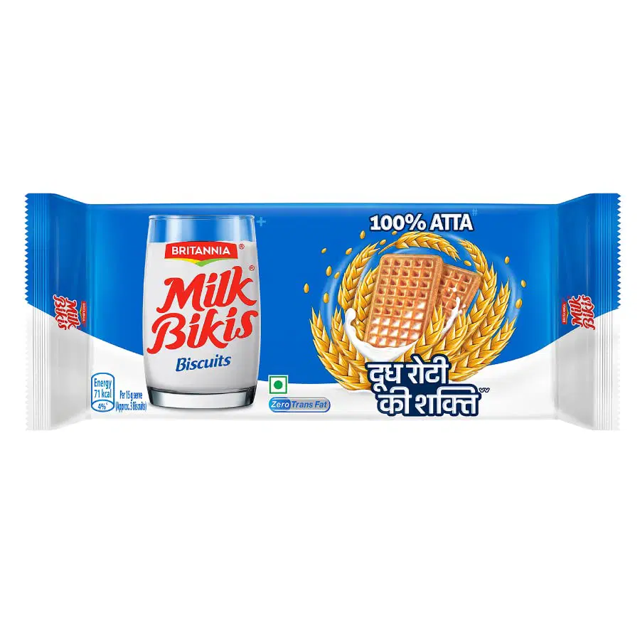Britannia Milk Bikis Milk Biscuits Pouch