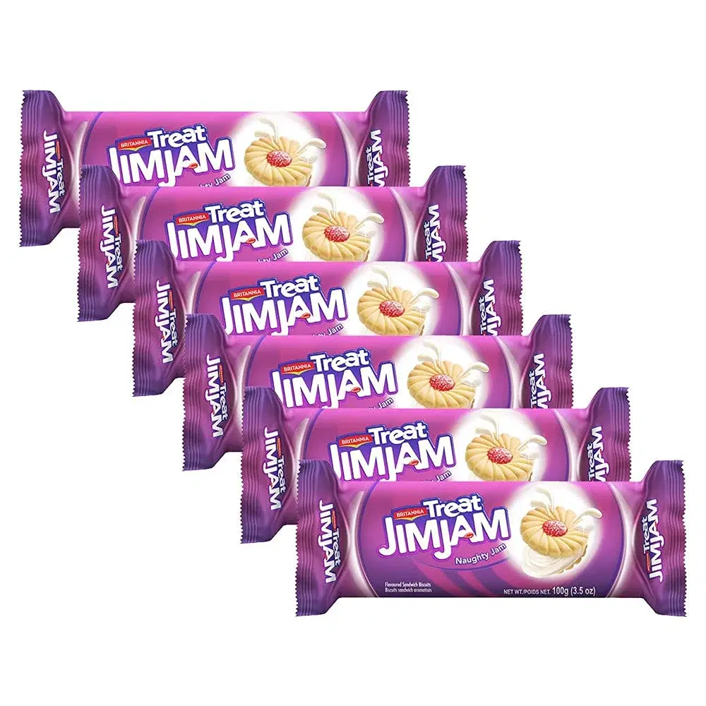 Britannia Treat JimJam Cream Biscuit 