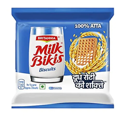 Britannia Milk Bikis Biscuits 