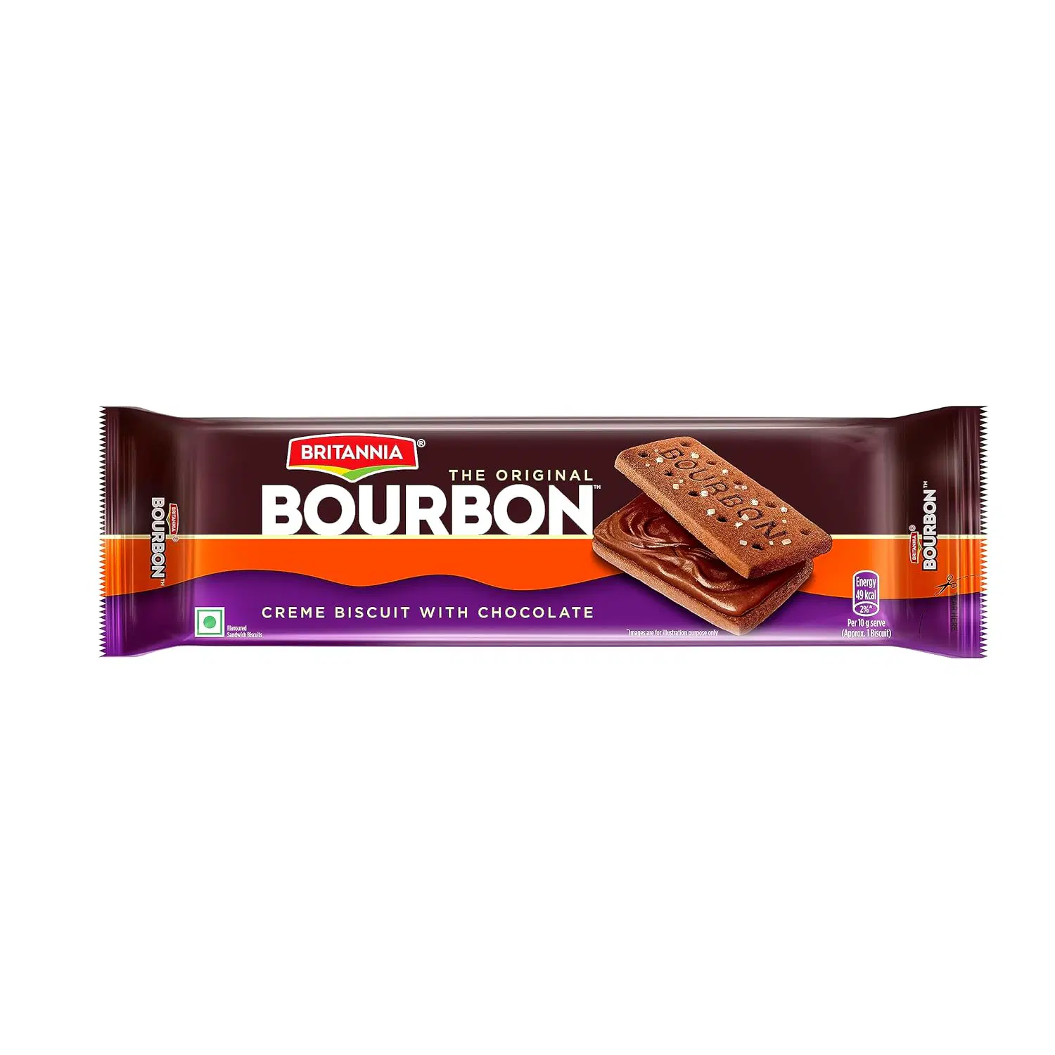 Britannia The Original Bourbon - Creme Biscuit with Chocolate