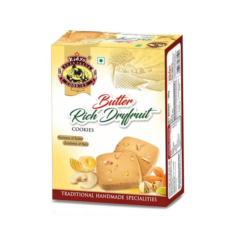 Kidys Oven Fresh Butter Rich Dryfruit Cookies 