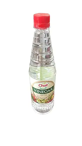 White Chat Vinegar Bottle