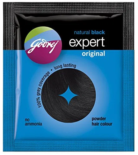 Expert Original Godrej Powder Hair Colour,