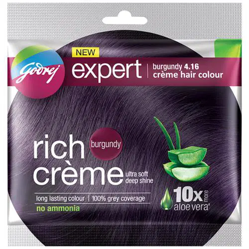Godrej Expert Rich Creme Hair Colour  Shade 4.16 Burgundy