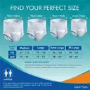 Not Out Adult Diaper Pants, M | Comfortable, Leak-Proof, Odour Control Incontinence Pants, Pack of 1 – image 2