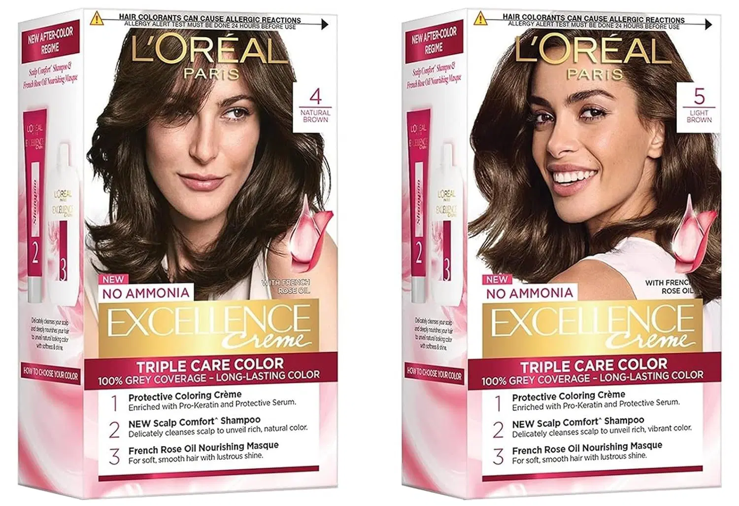 L'Oreal Paris Excellence Creme Hair Color Natural Brown