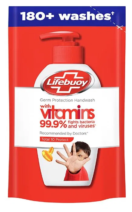 Lifebuoy Total 10 Germ Handwash 185ml