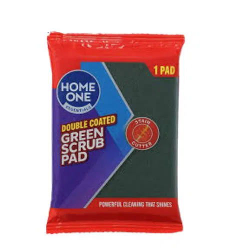 HOMEONE Premium Green Scrubber Pad for Dish wash,